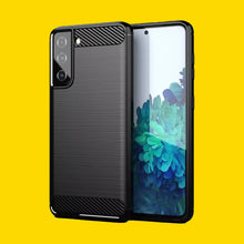 Load image into Gallery viewer, Samsung S-Series Luxury Soft Matte Carbon Fiber Case
