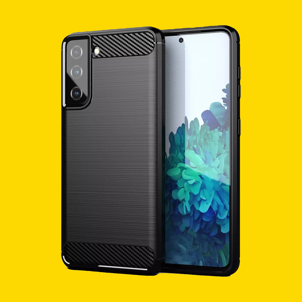Samsung S-Series Luxury Soft Matte Carbon Fiber Case