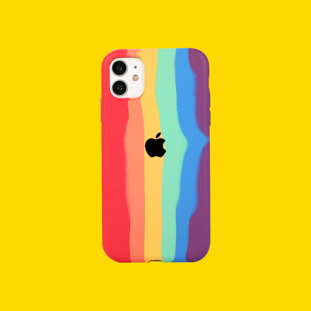 iPhone 13 - 13 pro max Multi Color Silicone Case